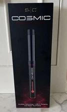NIB Stylecraft Cosmic 1” Cordless Hair Curling Wand Hair Styler USB-C Charger
