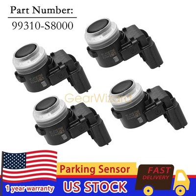 4PCS 99310S8000 Rear Black Color Park Sensor For Hyundai Palisade 2020 2021 2022