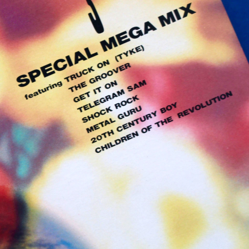 BEAUTIFUL COVER VINTAGE VINYL T REX GET IT ON LP NM T.REX T-REX - Image 3 of 4