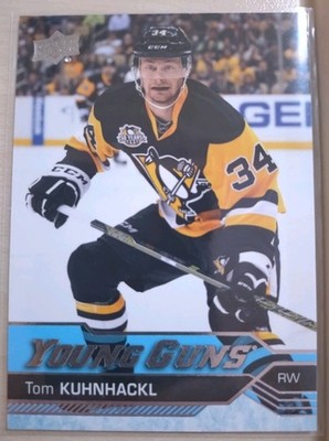 Tom Kühnhackl Young Guns - Pittsburgh Penguins - Upper Deck Hockey 2016-17 NHL