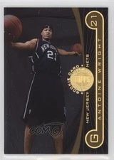 2005-06 Topps First Row Gold Rainbow /325 Antoine Wright #124 Rookie RC