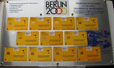 Berlin 2000 Exklusive limitierte Edition & 11 Telefonkarten Folder mint