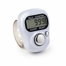Digital Tally Counter Electronic Finger Clicker LCD Handheld People Counter