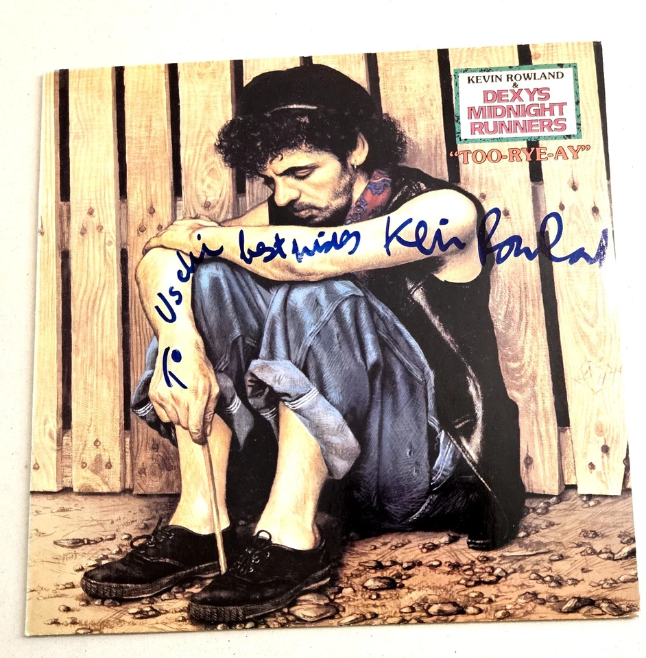 Kevin Rowland authentic signed DEXYS MIDNIGHT RUNNERS Too-Rye-Ay 1982 LP Mercury - Bild 3 von 4