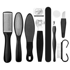 Professional Pedicure Foot Spa Set,10 in 1 Pedicure Set for Feet,Stainless Steel