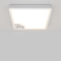 Deckenlampe 18W 1800LM LED Flach Mit Bewegungsmelder 3 Farbtemperaturen Innen