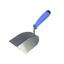 Stainless Steel Trowel with Dual Color Non Slip Handle for Tile and Brick Work