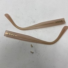 DKNY EYEWEAR DY 4689 3768 140mm BEIGE TEMPLE ARM PARTS WITH SCREWS 360