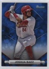 2023 Bowman Sterling Prospects Blue Refractor 23/25 Joshua Baez #BSP-97 0w8