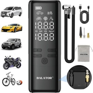 Tire Inflator Portable Air Compressor - Air Pump for Car Tires -160 PSI Portable