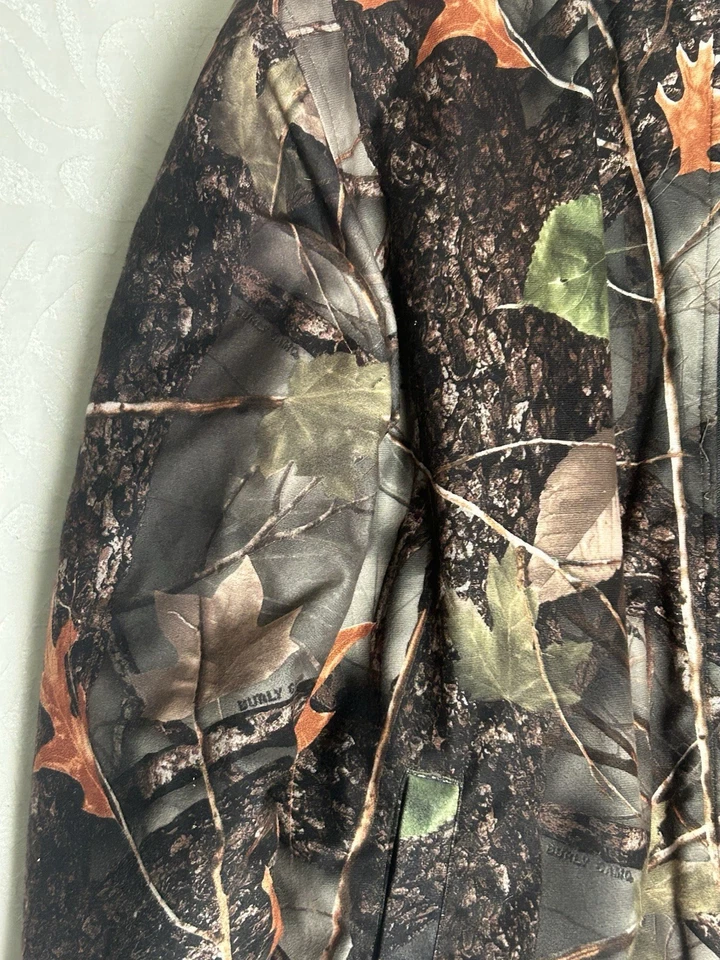 WFS Element Gear Jacket Mens L "Soft Shell" Hunting "Burly Camo" - Image 3 of 4