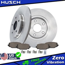 12.91 328mm Rear Disc Rotors Brake Pads For Dodge Grand Caravan Journey Cv