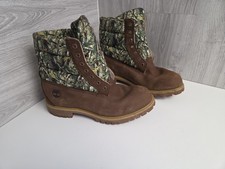 Timberland 6in Premium Waterproof Puffe Tobacco Mens Boots Cammo UK 10.5