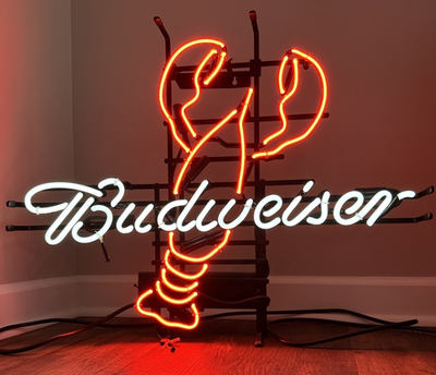 Budweiser Red Lobster Beer Neon Sign Light Bar Club 30 x 22 in | eBay