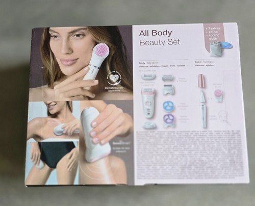 Braun Beauty Set 9 Epilierer & Face Spa Bürste/Weiß/Wet&Dry /SES9-975 - Bild 2 von 3