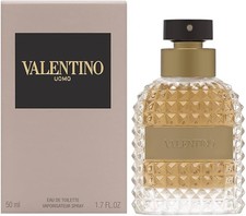 VALENTINO UOMO 1.7 FL.OZ 50 ML EAU DE TOILETTE SPRAY FOR MEN NEW IN BOX