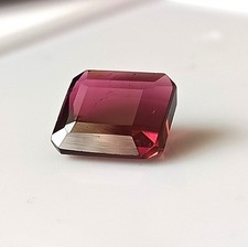 3.10 Carat Pink Tourmaline Octagon Natural Faceted Untreated Gemstone 8.4X9.6 MM