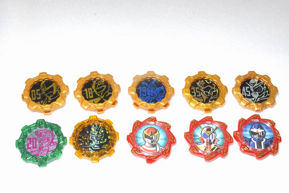 Exc* BANDAI Kikai Sentai Zenkaiger DX GEARTLINGER & ZENKAI BUCKLE w/10 Gear - Image 3 of 4