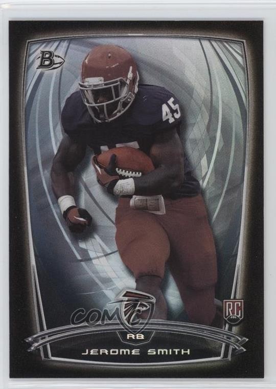2014 Bowman Rookies Black Foil Jerome Smith #10 RC 0u4