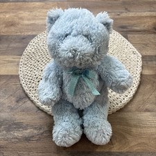 Kids Preferred Blue Teddy Bear Fuzzy Soft Plush 13  Stuffed Animal 2005