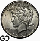 1935 Peace Dollar, Solid Gem BU++