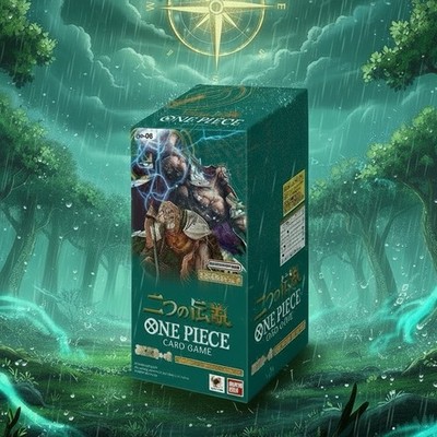 op08 one piece booster box Sealed Japanese OP-08 One Piece Card Game Two Legends Booster Box US SELLER