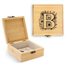Trinket Keepsake Decorative Memory Jewelry Storage Box, Girls Stuff Decor Ite...
