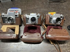 3 x Contax III film cameras