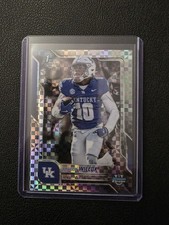 2025 Bowman University Chrome #130  Jamarion Wilcox   X-Fractor