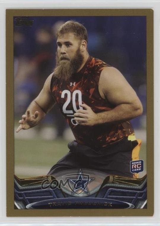 2013 Topps Gold Border /2013 Travis Frederick #249 Rookie RC 1u6