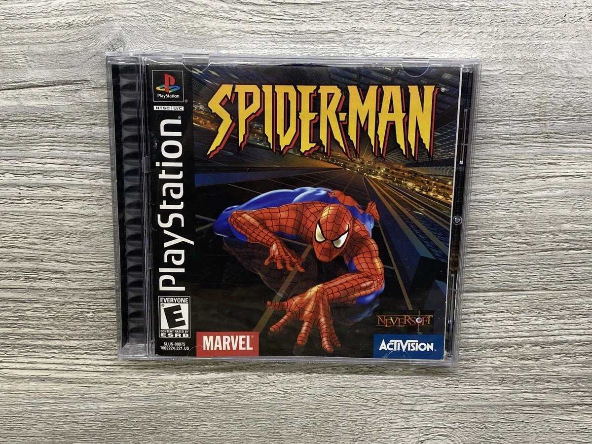 Spider-Man Sony PlayStation 1 NTSC-U/C (US/CA) Video Games for