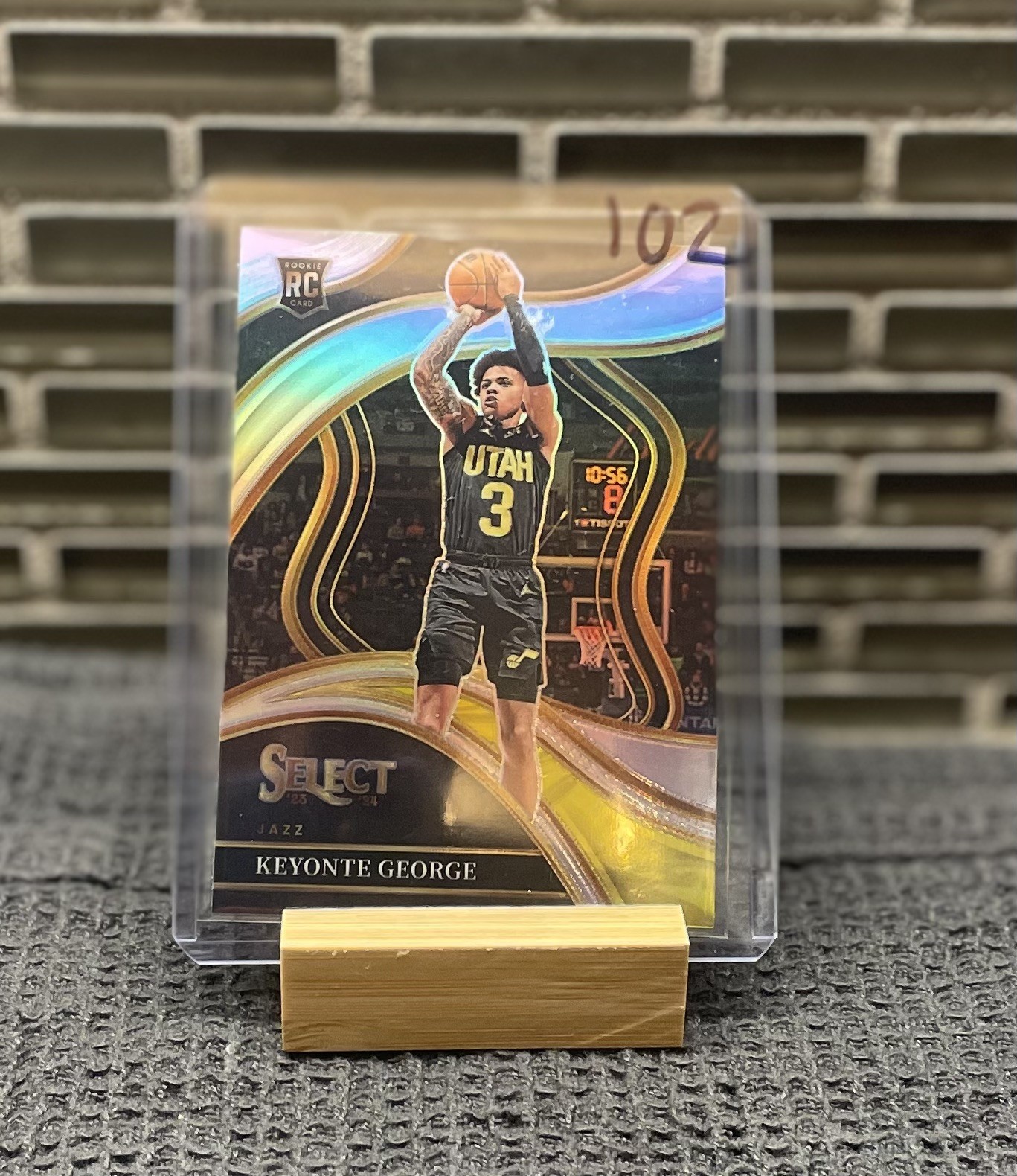 2023-24 Select Keyonte George Courtside Silver Prizm #295 Rookie Card