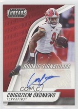 2022 Chronicles Draft Picks Threads Rookie Signatures Chigoziem Okonkwo Auto s1i