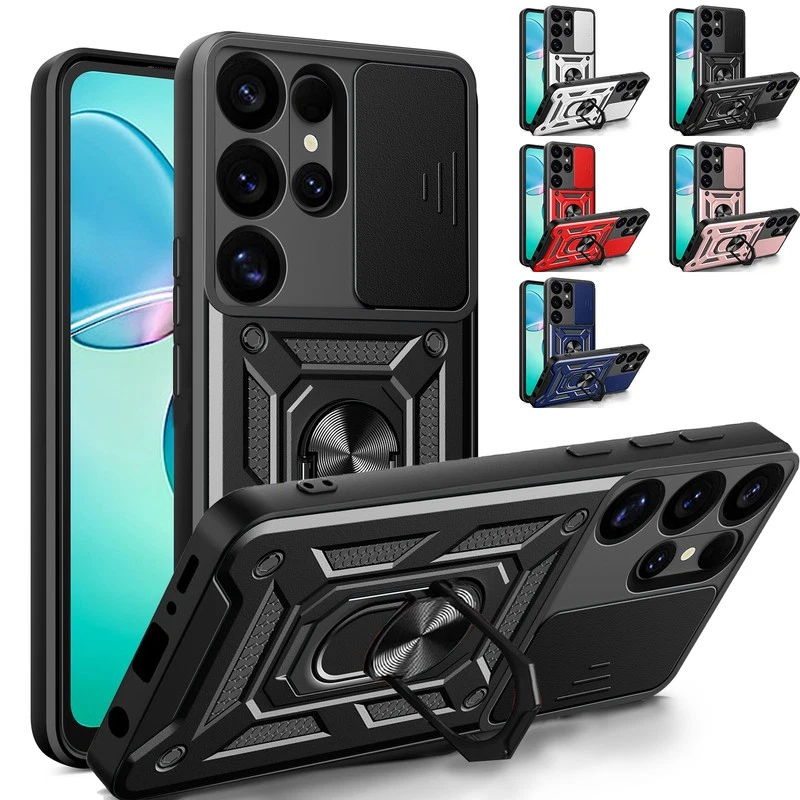 BETTERFON Outdoor Panzer Hülle für Samsung Galaxy S25 Ultra mit Kameraschutz Ringhalter