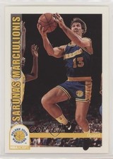 1992-93 NBA Hoops Sarunas Marciulionis #77 HOF 0q3