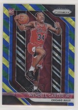 2018-19 Panini Prizm Choice Blue Yellow & Green Prizm Wendell Carter Jr #80 0ad
