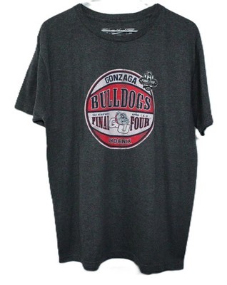 Gonzaga Bulldogs 2017 NCAA Men's Final Four Phoenix T-Shirt Men's Size L T0523