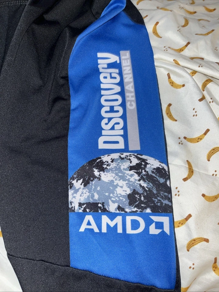 Pantalones de Ciclismo Patrocinados 2 Pares Talla X Grande, Acolchados, Cremallera Tobillos, Compresión Foto 2 de 4