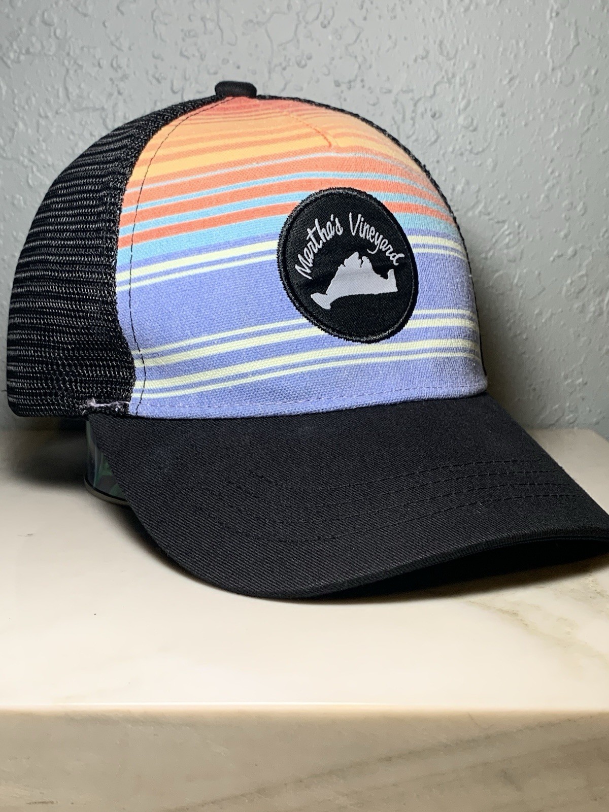 Marthas Vineyard Adjustable Snapback Mesh Trucker… - image 5