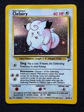 Clefairy 6/130 Base Set 2 Holo Unlimited WotC Vintage Pokemon Card on eBay