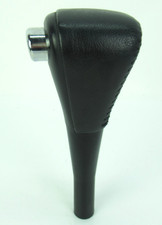 Honda Accord Auto Automatic Gear Shifter Shift Knob Handle Black Leather 03-07
