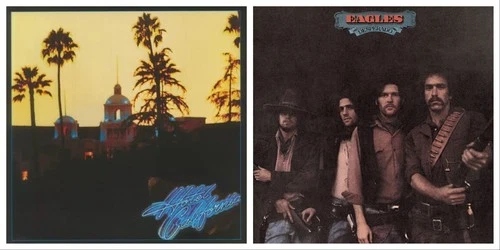 Eagles - Hotel California / Desperado [Vinyl LPs, Job-lot, New and sealed]