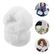 2 Pairs Arm Cuffs Warmers Fashion Sleeves Faux for Wrist White