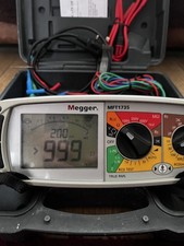 Megger MFT1735 Multi-Function Tester with Leads, calibrated 5/27