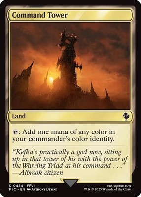 Command Tower (0484) (484) Commander: FINAL FANTASY MTG FIC