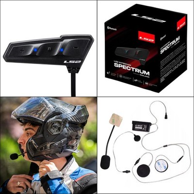 LS2 FF901 Gegensprechanlage Bluetooth Spektrum Universal Motorrad passt Advant - Advant X