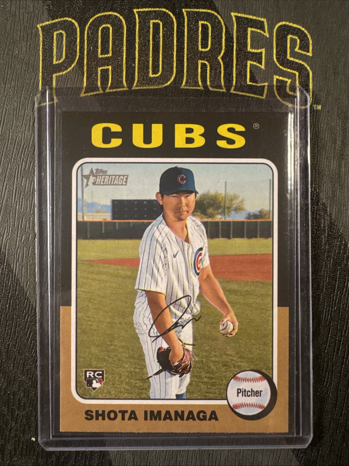 2024 Topps Heritage High Number Shota Imanaga RC Rookie #564 Cubs