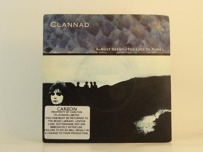 CLANNAD ALMOST SEEMS (TOO LATE TO RUN) (59) 2 Track 7'' Single including Picture 
