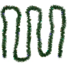 18' Pre-Lit LED Pine Artificial Christmas Garland -