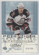 2003 Upper Deck Premier Collection Super Rookies /399 Jason Pominville #70 m0p